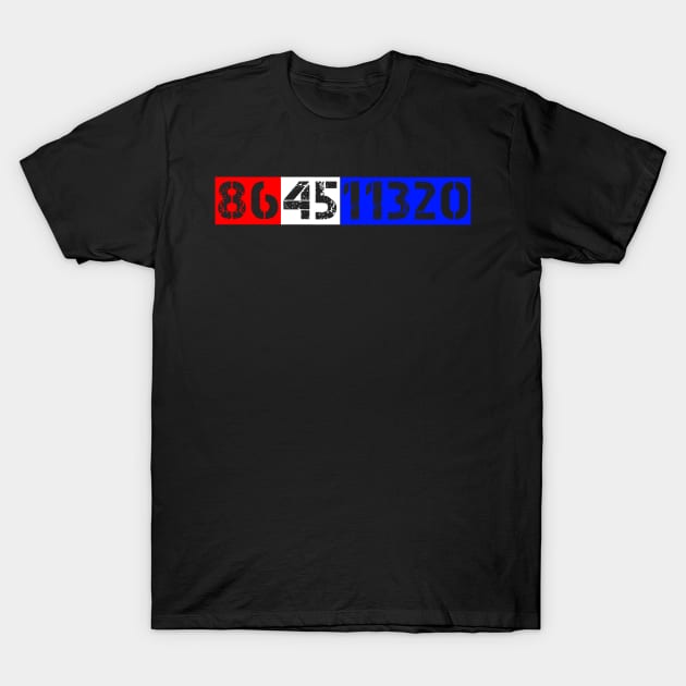 864511320 code Anti trump T-Shirt by DODG99